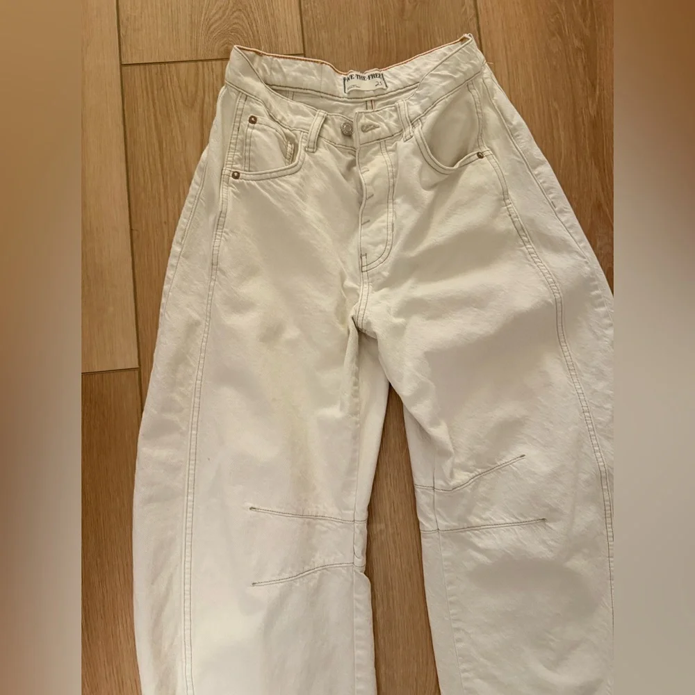 We The Free Good Luck Mid-Rise Barrel Jeans - Picture 7 of 7